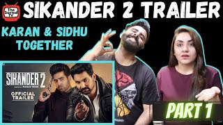 SIKANDER 2 Trailer Guri  Kartar Cheema  Delhi Couple Reactions  PART 1 [upl. by Naujyt]