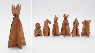 CHESS ORIGAMI  QUEEN ♕ Jo Nakashima [upl. by Brower769]