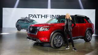 2022 Nissan Pathfinder LIVE Walkaround amp Review [upl. by Havard]