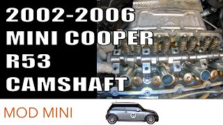 20022006 MINI Cooper S  Install Performance Cam R53 [upl. by Arica221]