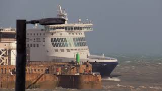 Ferry DoverCalais STORM [upl. by Daveta]