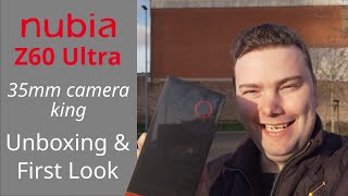 Nubia Z60 Ultra  Unboxing amp First Look [upl. by Samantha86]