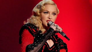 Madonna  Living For Love Live at the 2015 Grammy Awards [upl. by Eirrehs]