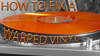 How to fix a warped vinyl record [upl. by Montanez]