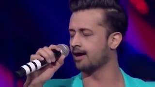 Atif aslam songsmain rang sharbaton katu jaane nakun faya kunatif aslam live performance [upl. by Anicnarf]