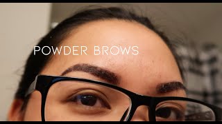 POWDER BROW HEALING PROCESS VS MICROBLADED BROWS [upl. by Goldin54]