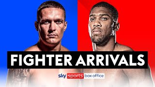 USYK VS JOSHUA  LIVE FIGHTER ARRIVALS [upl. by Emanuel]