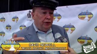 David Newell Interview 2016 Niagara Falls Comic Con [upl. by Perot621]