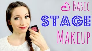 Basic Stage Makeup Tutorial [upl. by Dianuj]