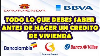 QUE ES UN CREDITO HIPOTECARIO PASOS PARA OBTENER UN CREDITO DE VIVIENDA EN COLOMBIA ¡ [upl. by Oizirbaf]