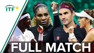 Roger FedererBelinda Bencic v Serena WilliamsFrances Tiafoe  FULL MATCH  USA v SUI  Hopman Cup [upl. by Ecnahc]