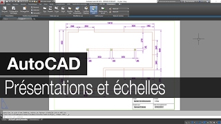 AutoCAD 2016  Présentations  les bases [upl. by Ednutabab]