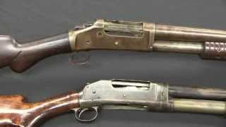 Winchester 1893 amp 1897 Pump Shotguns [upl. by Gati641]