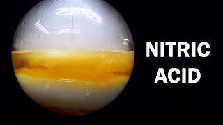 Making Concentrated 68 Nitric Acid [upl. by Euphemia265]