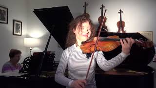 Rimsky Korsakov  Flight of the Bumblebee LIVE Caroline Adomeit violin [upl. by Edson]