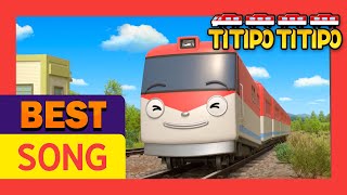 BEST Titipo Songs  Chugga Wagga Choo Choo  Train song  Titipo Titipo [upl. by Vtarj]