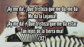 Lejania  Lisandro Meza Letra [upl. by Asserrac]