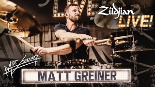 Zildjian LIVE  Matt Greiner [upl. by Ardeahp]