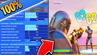 CHANGE This SETTING for PERFECT AIM BEST Fortnite Settings PS4XBOX Fortnite BEST Settings [upl. by Kciremed]