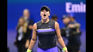 Belinda Bencic vs Bianca Andreescu Extended Highlights  US Open 2019 SF [upl. by Danni]