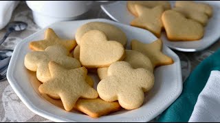 Galletas de MANTEQUILLA 🌟 Muy Fáciles [upl. by Haleehs]