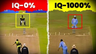 MS Dhoni High IQ Mastermind Moments  TFVCricket [upl. by Roux]