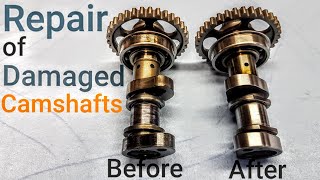 Repair of damaged camshafts [upl. by Egoreg160]