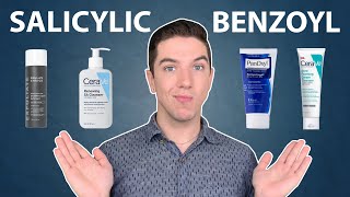 Salicylic Acid vs Benzoyl Peroxide Which is Best [upl. by Euqirrne]