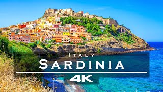 Sardinia Italy 🇮🇹  by drone 4K [upl. by Kruger]