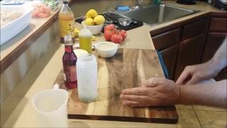 The Best Garlic Red Wine Vinaigrette Salad Dressing Recipe [upl. by Anatollo]