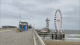 Scheveningen Pier  Seebrücke amp Riesenrad an der Nordsee in den Niederlanden [upl. by Anavrin21]