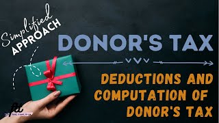 Donors Tax Part 1  Tagalog amp English [upl. by Neersan]