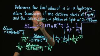 Energy Calculations Rydberg Equation Practice [upl. by Akimyt670]