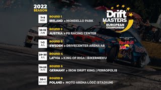 Welcome to the 2022 Drift Masters European Championship [upl. by Yelrak]