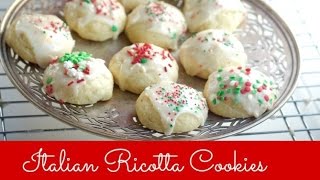 Italian Ricotta Christmas Cookies [upl. by Culley515]