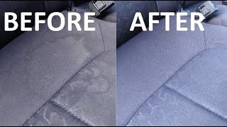 EASIEST AND CHEAPEST WAY TO CLEAN CAR SEATS [upl. by Relyhs]