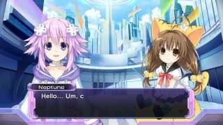 Hyperdimension Neptunia ReBirth1 PC  Plutias EXE Drive [upl. by Savick]