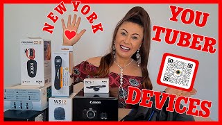 Compras em Nova York  Youtuber Devices [upl. by Ydennek898]