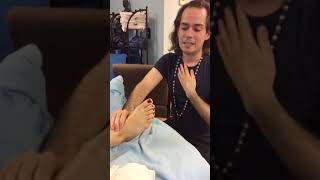 Foot Reflexology Demo Round 4 [upl. by Akialam]