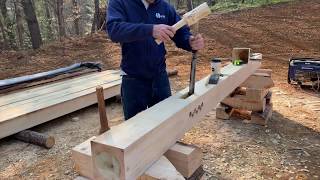 S1 EP1  WOODWORK  TIMBER FRAME BASICS [upl. by Hibbitts]