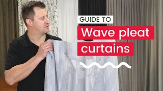 WAVE PLEAT CURTAINS  How to Use This Style in Your Home [upl. by Ayikahs607]