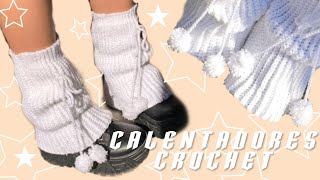 Calentadores crochet [upl. by Paddy]