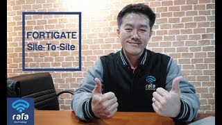 Firewall Fortigate Site to Site VPN VPN with DDNS [upl. by Brady]