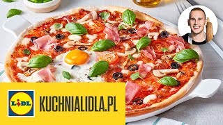 PIZZA NA CIENKIM CIEŚCIE 🍕  DG amp Kuchnia Lidla [upl. by Htiduj]