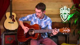 Guild Westerly Collection OM120 Acoustic Guitar Demo [upl. by Rochell639]