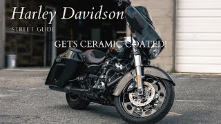 Harley Davidson meets Gtechniq ceramic coating [upl. by Normac41]