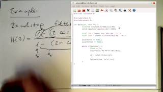 2nd order IIR filters direct form II in C complete 0001 [upl. by Ilek247]