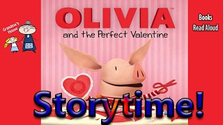 OLIVIA AND THE PERFECT VALENTINE Read Aloud  Valentines Day Book  Bedtime Story Read Along Books [upl. by Bordiuk]