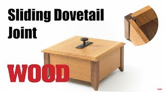 How To Make A Sliding Dovetail Joint  WOOD magazine [upl. by Eslud]