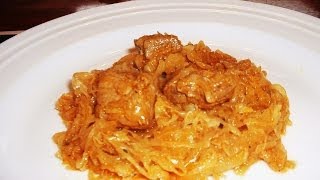 Hungarian Pork Ribs and Sauerkraut quotHungarian Szekely Toros Kaposztaquot RECIPES are now BELOW [upl. by Nolyarb]